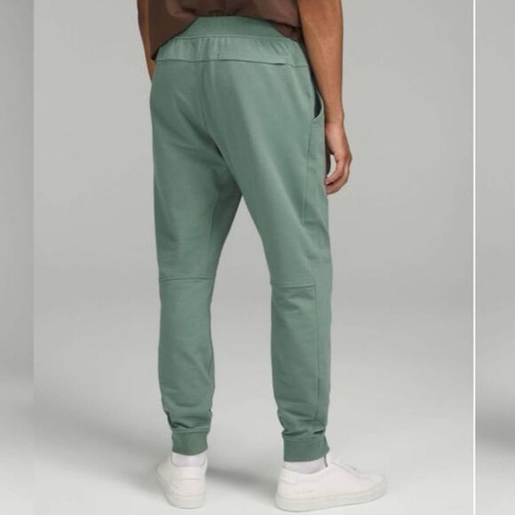 Lululemon Size M City Sweat Joggers Pants Tidewater Teal Athleisure M5AJTS - Picture 2 of 6